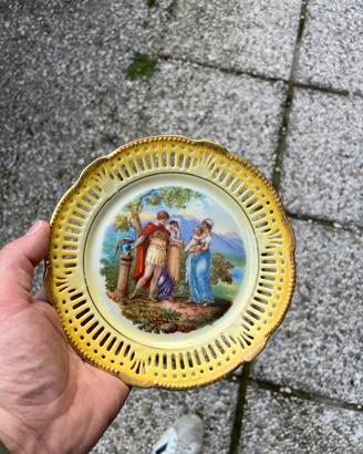 Set 4 piatti ceramica Bavarese