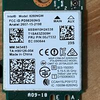 Scheda wifi 8260ngw 00JT532 lenovo T460