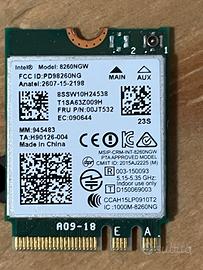 Scheda wifi 8260ngw 00JT532 lenovo T460