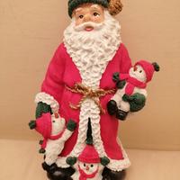 Statua di Babbo Natale in resina