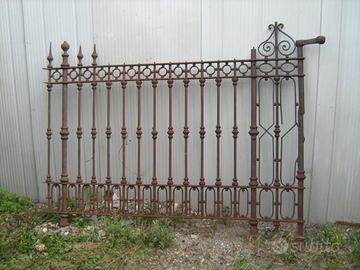 Cancello antico in altezza 150cm e larghezza 180cm
