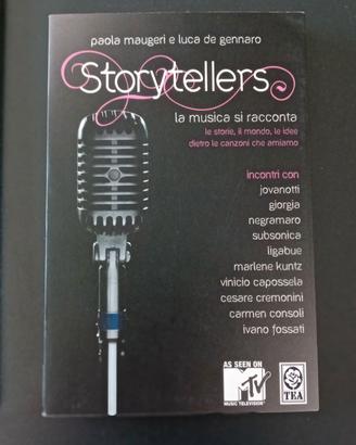 D libro Storytellers. la musica si racconta, come