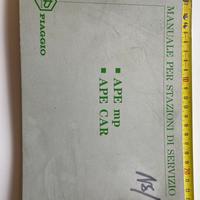 Piaggio Ape manuale per Officina