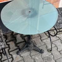 3 tavoli bistrot con marmo