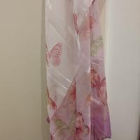 Foulard motivo farfalla 
