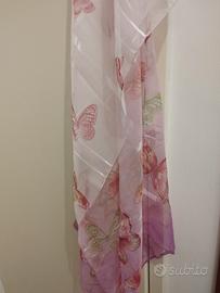 Foulard motivo farfalla 
