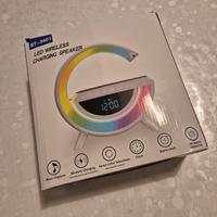 BT-3401 Led Wireless charging speaker
