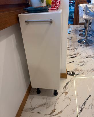 Mobiletto bianco da cucina