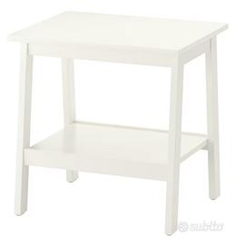 LUNNARP (IKEA) - Tavolino, bianco, 55x45 cm