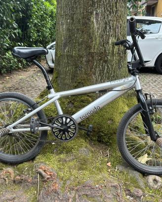 Bici BMX Freestyle Tornado 20" - Colore Argento