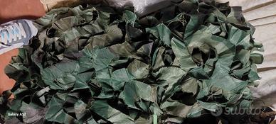 telo verde per caccia