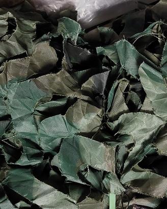 telo verde per caccia