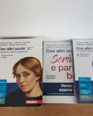 libri di italiano ' con altri occhi'per superiori
