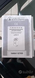 Stufa a pellet Montegrappa lato 9