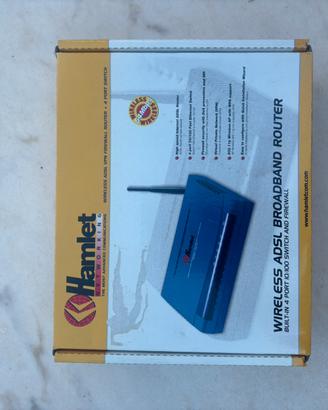 Router ADSL Wi-Fi Hamlet HRDSL710W