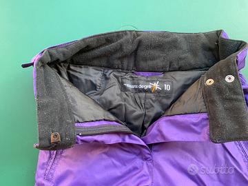 Pantaloni da Sci Junior Degré 7 - Taglia 10 Anni