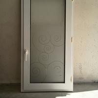 finestra in pvc 143cmx69cm