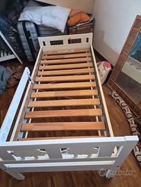 struttura letto  singolo per bambino