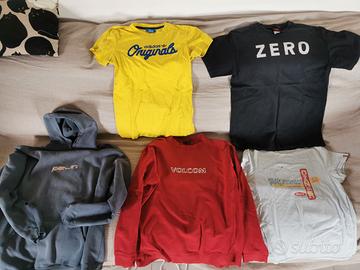 Lotto 5 Capi Abbigliamento Streetwear vari marchi