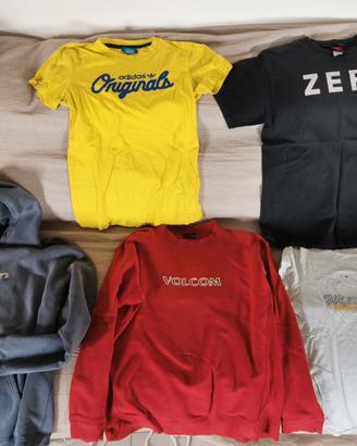 Lotto 5 Capi Abbigliamento Streetwear vari marchi