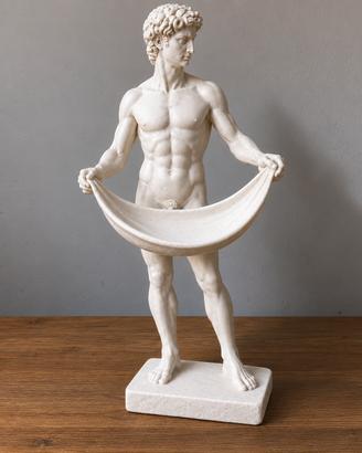 Statuetta stile David svuotatasche