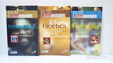 Famiglia cristiana dossier-trittico volumi