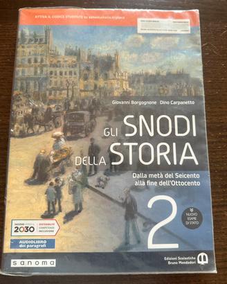 Gli snodi della storia 2 ISBN 9788869106804