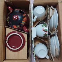 Tazzine da caffè e zuccheriere 