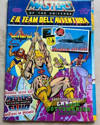 master of the universo fumetto n.6 settembre 1986