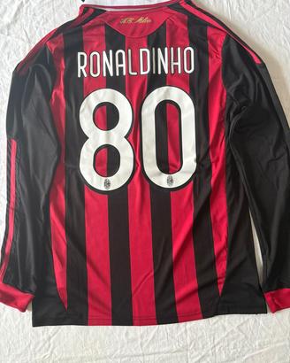 maglia del milan 09/10 di ronaldinho