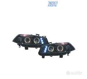 FARI RENAULT MEGANE 02-05 ANGEL EYES LED SFONDO NE