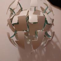 Lampadario a sfera Ikea