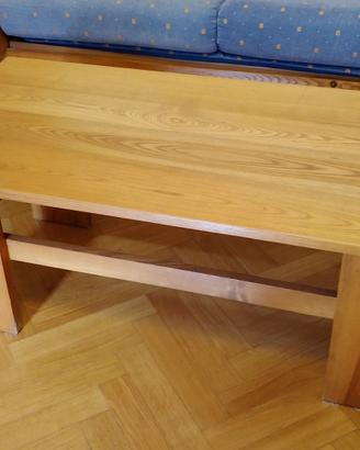 tavolino in legno massello
