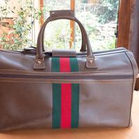 GUCCI Originale borsone da viaggio in cuoio