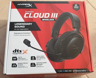 HyperX Cloud III Wireless Cuffie da Gaming