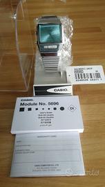Casio analogico e digitale blu tiffany 