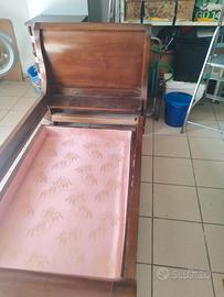 lettino noce 800