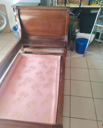 lettino noce 800