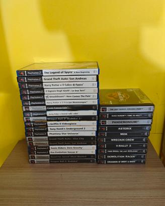 Giochi per PlayStation 1 e 2 PAL completi