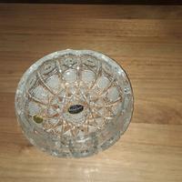 Posa cenere in cristallo di Boemia