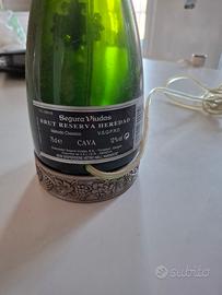 lampada paralume  vino segura viudas vintage