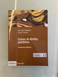 Manuale di DIRITTO PUBBLICO Barbera