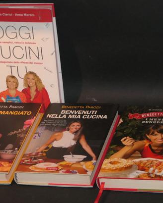 4 libri di cucina - Benedetta Parodi - A. Clerici