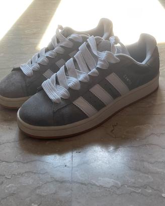 Adidas Campus OG Grigie + Lacci Extra
