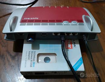 Router FRITZ!Box 3390 con OpenWrt + wireless adapt