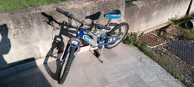bicicletta 20" biammortizzata