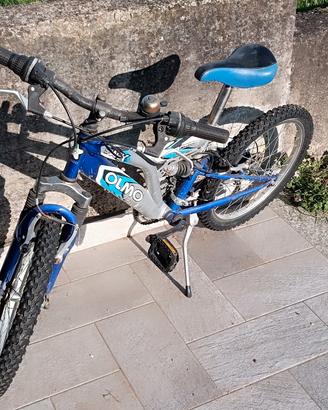 bicicletta 20" biammortizzata