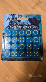 Warhammer - Thousand sons dice set