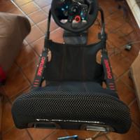Volante logitech g29 + sedia gaming