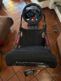 Volante logitech g29 + sedia gaming